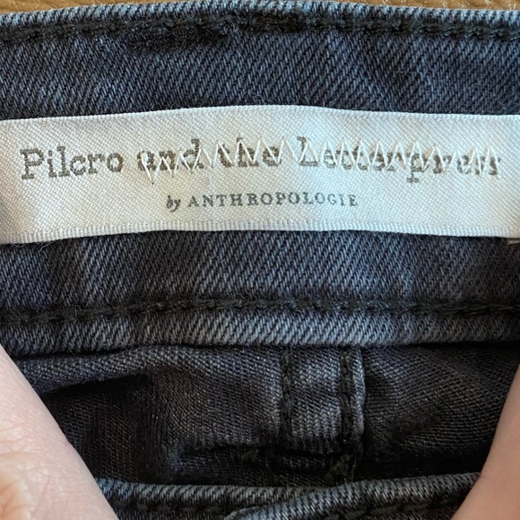 Pilcro & the Letterpress Black Skinny Jeans Women’s Size 25 Anthropologie Brand - Picture 11 of 12
